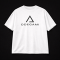 T-shirt ODEGAMI blanc oversize